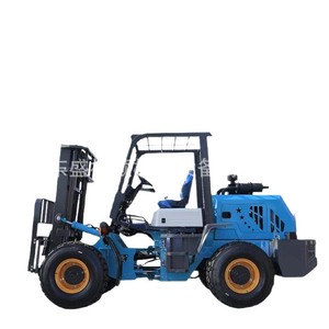 รถยกดีเซลสำหรับงานออฟโรด 5 ตัน ระยะศูนย์ถ่วง 1500 มม. แบบนั่งขับ ยางลม - Product Image 1