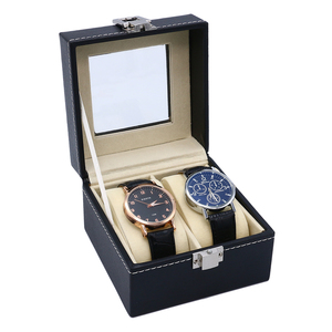 Carbon Box Full Carbon Fiber PU Leather Watch Storage Box Display Watch Organizer Box Pocket Watch Box