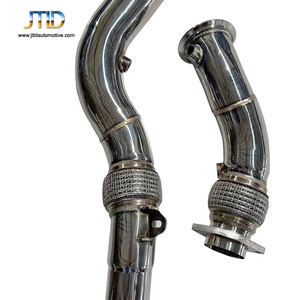 JTLD Downpipes S55 Polish Aftermarket Kinerja Tinggi untuk BMW F80 M3 F82 M4 2015 + - Product Image 3