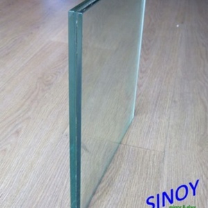 Vidrio Templado Multicapa SGP PVC Tipo Sándwich Laminado a Prueba de Balas para Decoración de Edificios, Patrón Plano, Seguridad - Product Image 2
