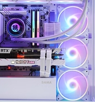 Nouveau boîtier transparent latéral MATX ITX boîtier PC Interface d'e/s amovible prend en charge le boîtier PC de jeu refroidi à l'eau de 360mm