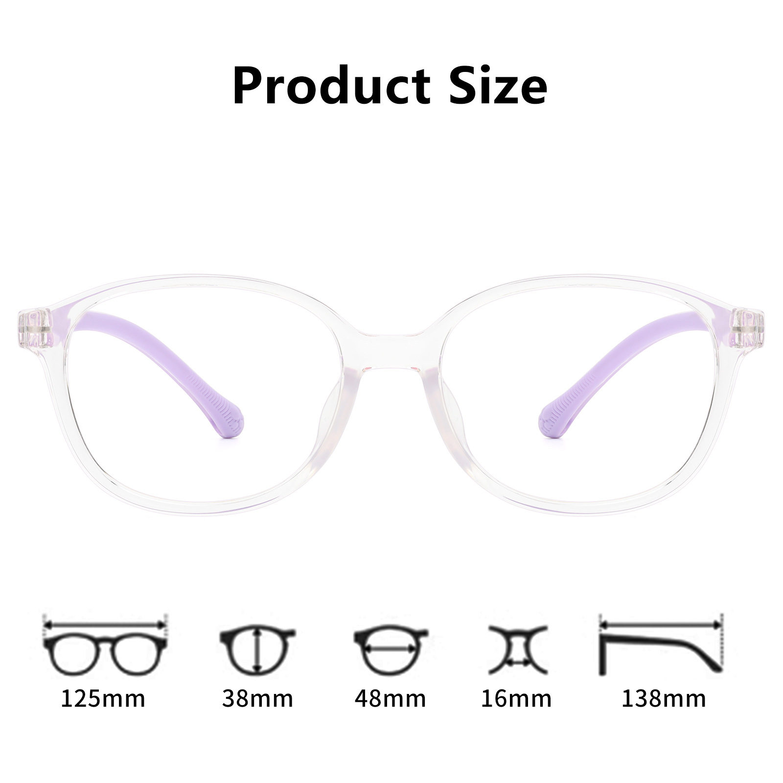 Translucent purple
