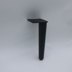 हॉट सेलिंग विचारक स्टाइलिश ब्लैक कैबिनेट की कुर्सी चाय टेबल बिस्तर के आधार धातु फर्नीचर हार्डवेयर आयरन फीट पैर पैर - Product Image 2