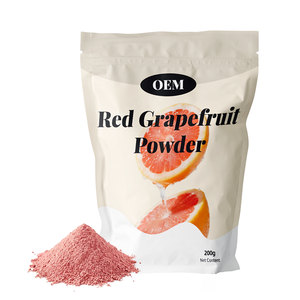 Custom Formula Red Grapefruit Powder OEM Private Label Tailored Recipe B2B Manufacturer Bulk 10kg 25kg Vegan Gluten-Free - Product Image 1