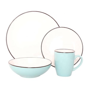 Bộ Đồ Ăn Phương Tây Hai Tông Màu 16 Món - Product Image 4