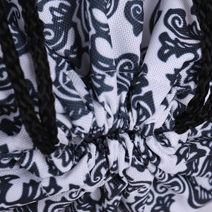 Bolso Bandolera Pequeño de Lona con Estampado Geométrico y Logotipo Personalizado de Seline - Product Image 3