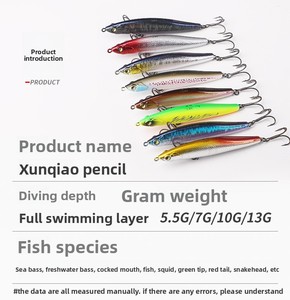 Esca Artificiale Rigida Affondante in ABS per <span class=keywords><strong>Pesca</strong></span> al Bass (Largemouth) con Ami, Ideale per Lanci Lunghi e Catture a Sorpresa - Product Image 6