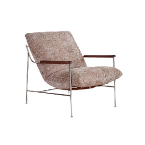 Fika loisirs moderne lumière luxe canapé simple chaise doux élastique concepteur inclinable amovible lavable tapisserie d'ameublement meubles de maison - Product Image 5