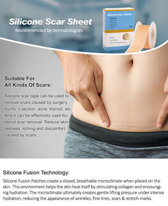 Dijual lembaran bekas luka silikon perekat diri meningkatkan penyembuhan dan mencerahkan bekas luka penutup luka - Product Image 5