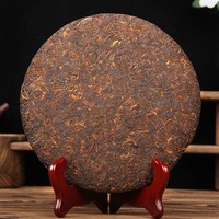 Thé Pu'er fermenté mûr, réducteur de graisse et bienfaiteur de la santé, Thé Menghai Smooth Seven-Cake