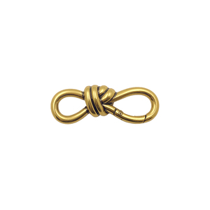Heteromorphic Knot hình mùa xuân Nhẫn hợp kim kẽm <span class=keywords><strong>Key</strong></span> Fob Carabiner móc phần cứng vành đai dây đeo chuỗ<span class=keywords><strong>i</strong></span> Khóa Phụ Kiện - Product Image 1