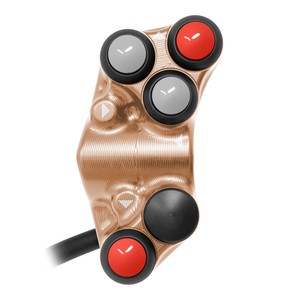 Interrupteur de guidon gauche pour Triumph Street Triple 765 RS/MOTO2 (Cuivre) - Product Image 4