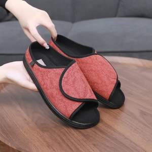 Women's <b>Diabetic</b> Shoes House <b>Slipper</b> for Women Extra Wide Adjustable Straps Spring Shoes Cozy Loafer - Product Image 3