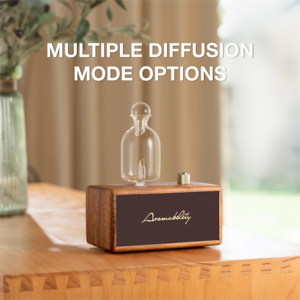 Diffuseur d'Huiles Essentielles sans Eau de Luxe en Bois au Design Artistique pour la Maison - Product Image 4