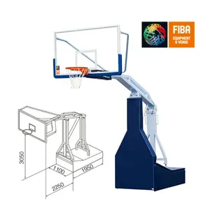 Taşınabilir profesyonel açık hareketli basketbol potası oyun basketbol halka standı standart 10ft basketbol gol
