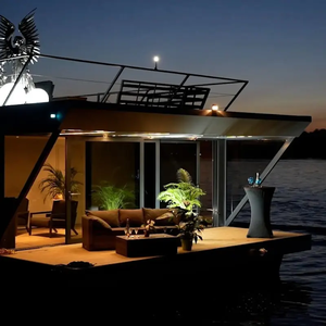 Allhouse Houseboat, Hotel Flotante, Bar Flotante con Diseño de 2 Dormitorios para Fiestas Familiares, con Bote Inflable con Grúa de Elevación - Product Image 3