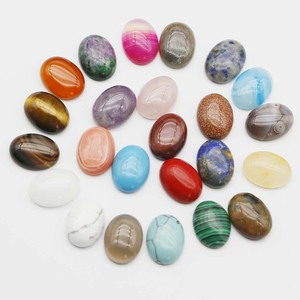 Cabochons en cristal <span class=keywords><strong>de</strong></span> guérison mixte <span class=keywords><strong>de</strong></span> petite taille pierre précieuse ovale à dos plat pour la fabrication <span class=keywords><strong>de</strong></span> bijoux - Product Image 4