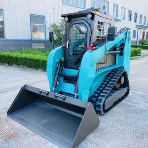 Thiết kế mới <span class=keywords><strong>Mini</strong></span> 4x4 bánh xe tải với phía trước và backhoe nhỏ Máy kéo vật lộn giá rẻ <span class=keywords><strong>Mini</strong></span> <span class=keywords><strong>Skid</strong></span> chỉ đạo Bộ nạp - Product Image 2