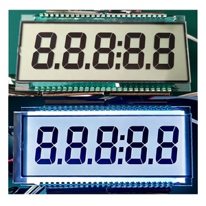 โมดูลจอแสดงผล LCD แบบสะท้อนแสงบวก Htn Tn พร้อมขั้วต่อพิน 5 หลัก 7 จอแสดงผล สำหรับเครื่องชั่ง Tn50 จอ LCD 5 หลัก 7 จอ - Product Image 5
