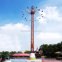 Tour volante poupée piège disque papillons attraction tour d'amusement jetpack lanternes danse spinner jouets d'amusement volant