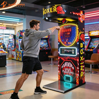 Machine de jeu de force de frappe commerciale, testeur de force de boxe, machine d'arcade de combat pour l'entraînement en carnaval