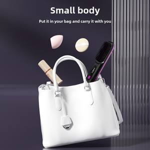 Conveniente elegante pente sem fio cabelo alisador portátil cabelo <span class=keywords><strong>styling</strong></span> ferramenta para uso Home Salon - Product Image 6