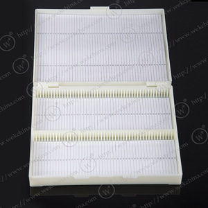 Boîte de rangement pour 100 lames de microscope en verre W913 pour le stockage des échantillons - Product Image 2