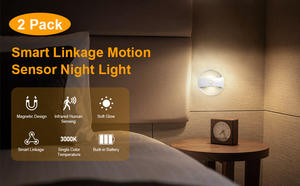 Veilleuse magnétique LED Smart Home, lanterne en cours d'exécution, lumière de charge à induction populaire, aucune entrée de câblage requise - Product Image 2