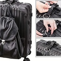 Valise de voyage portable en nylon, sac suspendu, anneau porte-clés en alliage de zinc, boucle de randonnée, crochet de sangle, sangle réglable