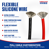 Câbles électriques 200C 600V 16AWG 18AWG 20AWG 22AWG pour robots, appareils électroménagers, éclairage industriel