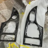 Pour Série 5 E60 2003-2010, cadre de console centrale ABS, panneau de décoration de levier de vitesses, remplacement XYL1328, ruban adhésif automobile
