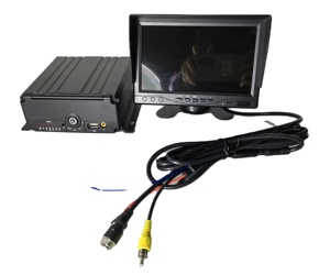 ระบบมอนิเตอร์สำหรับรถบรรทุกรถบัส4CH 4G GPS WiFi ในรถยนต์ DVR 4กล้องชุด mdvr ด้านหน้ามองด้านหลัง IP68กันน้ำมองเห็นกลางคืน - Product Image 4