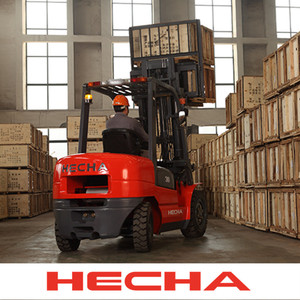 מלגזת בנזין <span class=keywords><strong>LPG</strong></span> של HECHA 2 טון <span class=keywords><strong>3</strong></span> טון <span class=keywords><strong>3</strong></span>.5 טון דו-דלקית בעלת מנוע בעירה פנימית עם משקל נגד - Product Image 2