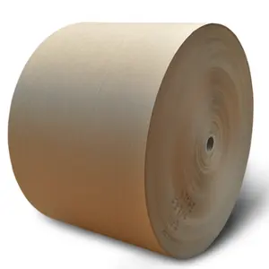 Trinh giấy kraft <span class=keywords><strong>Jumbo</strong></span> CuộN nâu kraft tự dính nhãn giấy cho in ấn và bao bì nhãn sử dụng - Product Image 1