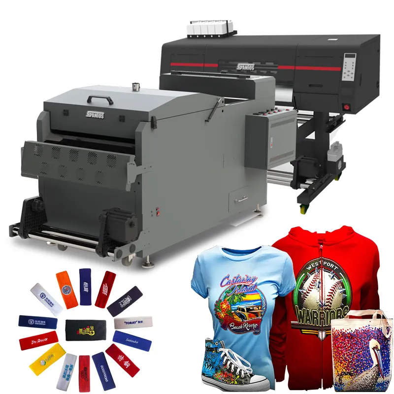 Pabrik populer modifikasi Printer L1800 1 Putih 4 warna tinta A3 PET Film DTF Printer untuk pencetakan kaus