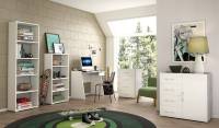 Étagère de présentation autoportante moderne en bois à 5 niveaux réglables, séparateur de pièce, armoire de rangement pour la maison, le bureau, le salon, l'appartement, style italien