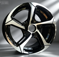 Vente Chaude Usine Gros 14 Pouces Jantes en Alliage Coulé 14X5.5 4x100 ET30/44 CB67.1/56.6 en Stock Jantes de Voiture Modifiées