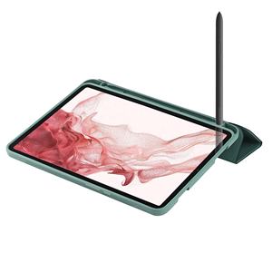 Custodia per Tablet per <span class=keywords><strong>Samsung</strong></span> Galaxy Tab <span class=keywords><strong>S8</strong></span> custodia protettiva in silicone a tre ante per Galaxy Tab <span class=keywords><strong>S8</strong></span> Plus - Product Image 4