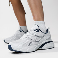 Chaussures de course personnalisées pour hommes en gros, conçues avec lacets, respirantes, tendance, décontractées, amorties et antidérapantes pour la marche