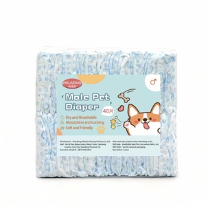 Couches <span class=keywords><strong>pour</strong></span> chats <span class=keywords><strong>pour</strong></span> l'incontinence Soins post-opératoires Conception de trou <span class=keywords><strong>pour</strong></span> la queue souple - Product Image 6