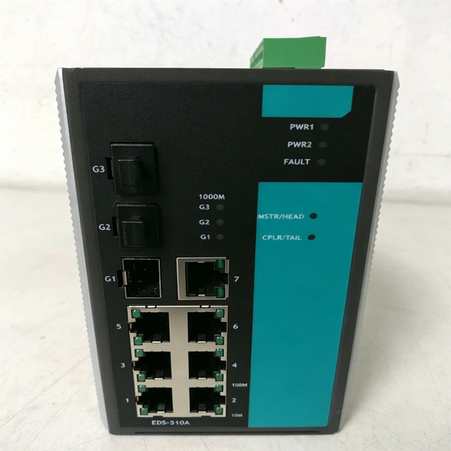 New Original Eds-510a Industrial Ethernet Switches with Stable Transmission 10-port Layer 2 Managed