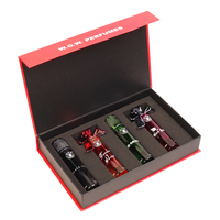 Mini bouteille magnétique vide personnalisée de 10ml 15ml 30ml 50ml Boîte d'emballage de parfum arabe à rouleau pour bouteilles de parfum de 10ml