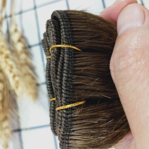 Tramas <span class=keywords><strong>cosidas</strong></span> a máquina de la mejor calidad, <span class=keywords><strong>extensiones</strong></span> de cabello humano chino virgen 100%, cutícula completa, trenzado intacto, blanqueamiento recto - Product Image 3