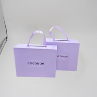 Sac en papier magnétique rose avec impression personnalisée, produit de bonne qualité, livraison directe depuis l'usine, carton mat, boîte-cadeau pour vêtements de bébé