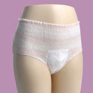 Popok dewasa ukuran L harga pabrik pelindung kebocoran semua malam celana periode sekali pakai antibocor pakaian dalam pembalut wanita - Product Image 3