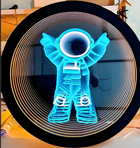 Phi Hành Gia nhiều lớp Abyss gương, tăng cường bầu không khí nghệ thuật tương lai của phòng triển lãm/văn phòng/không gian nghệ thuật nhà - Product Image 2