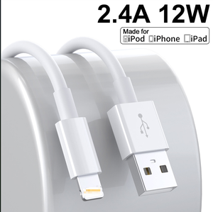 Câble <span class=keywords><strong>de</strong></span> données USB-A vers 8 broches TPE à charge rapide 3A pour téléphones mobiles iOS – Meilleures ventes - Product Image 2