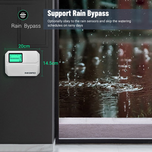 Contrôleur d'irrigation WiFi INKBIRD, minuterie de contrôle automatique d'irrigation goutte à goutte IIC-800, contrôleur de minuterie WiFi pour irrigation automatique goutte à goutte - Product Image 2