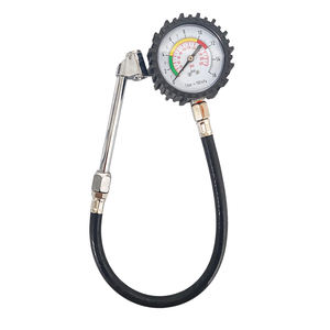 Manomètre de pression d'air de haute qualité, manomètre de pression des pneus, compresseur d'air, gonfleur de pneus avec tuyau en caoutchouc - Product Image 3