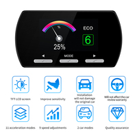 Controlador de acelerador electrónico para coche, acelerador F2, medidor automático, accesorios de coche para Motor eléctrico